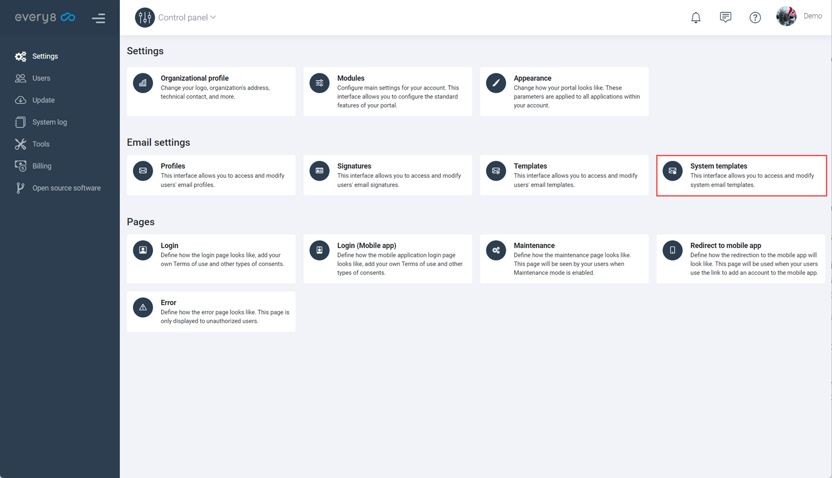 Administration Workshop: Standard Email Templates Administration Workshop: Standard Email Templates