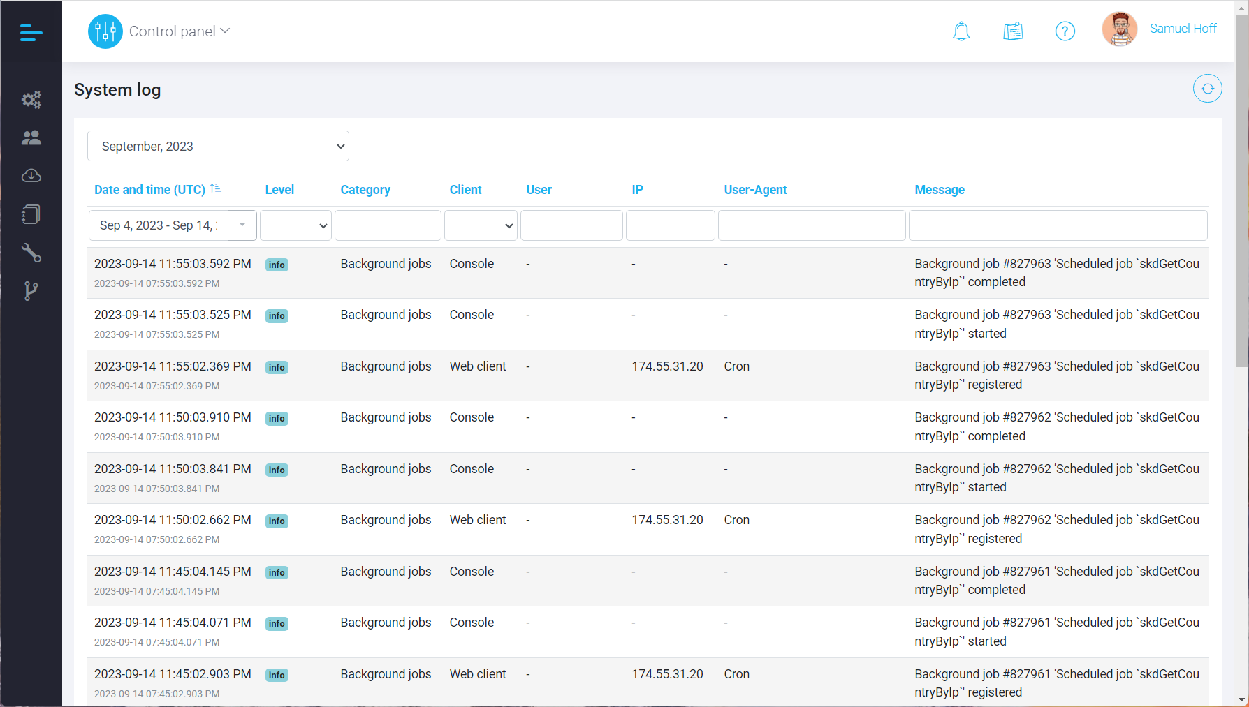 Administration Workshop: System Log vs Audit Log