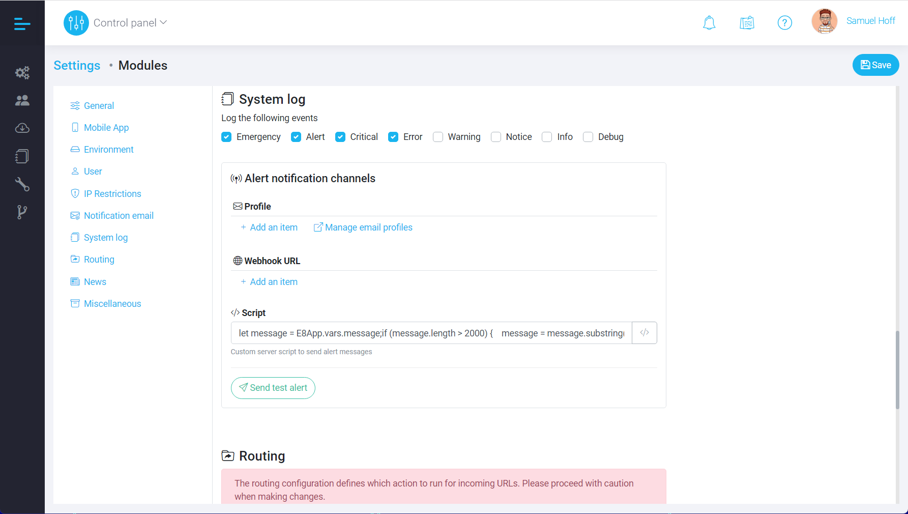 Administration Workshop: System Log vs Audit Log